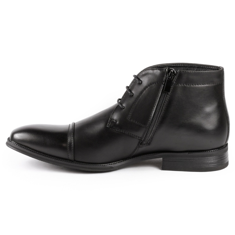 Metrocharm MC119 Black Men's Oxford Dress Boot - Picture 4 of 6